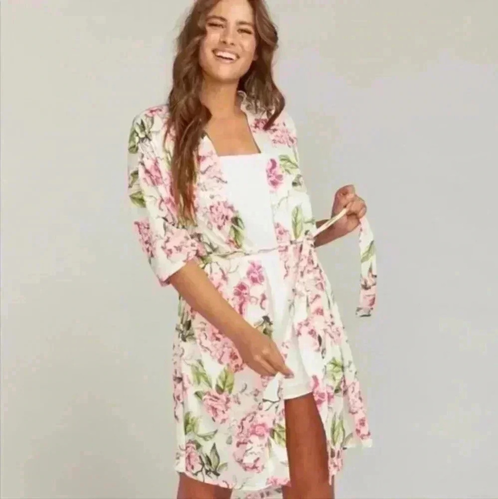 Show Me Your MUMU Floral Robe O/S